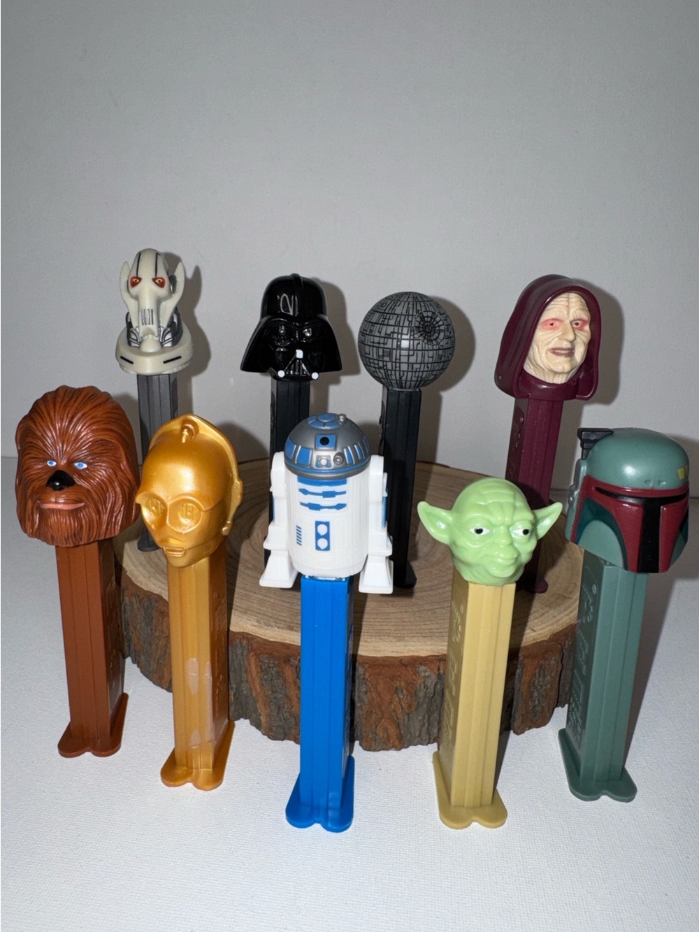 Star Wars 9 Vintage PEZ Dispensers (1997–2007)